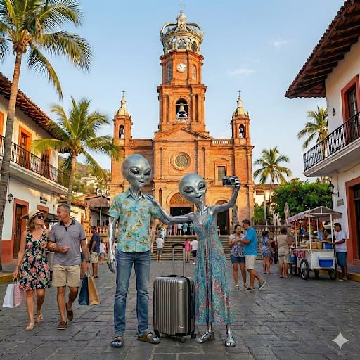Arriving in Puerto Vallarta